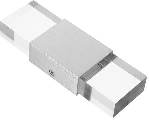 VILLCASE Applique Murale en Acrylique Lampe Murale en Torchis Lampe Murale À Double Tête De Cour