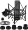 GEEKRIA for Creators - Supporto antiurto per microfono, compatibile con TONOR Q9, TC20, TC40, TC-2030, adattatore antivibrazione per microfono, morsetto per supporto microfono (nero/metallo)