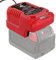 Ersatz Mini Ladegerät für Milwaukee 18V M18 Akku, 1/4 Größe für M18-Ladegerät, für MIL-M18-CH01 48-59-1812 Li-Ion Akku-Ladegerät (Nur für 18V Batterie)