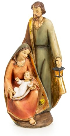 Logbuch-Verlag Belén Sagrada Familia María José Jesús Figura de Belén 19,5 cm Decoración de Navidad Regalo Navidad