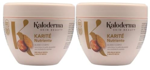 2X Burro Corpo Nutriente Karité, per Pelle Secca e Molto Secca, 300ml