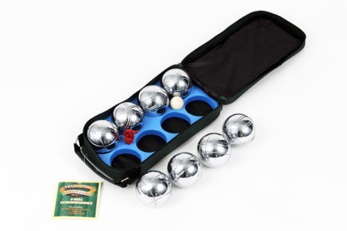 Traditional Garden Games Boules Set with 8 Steel Balls