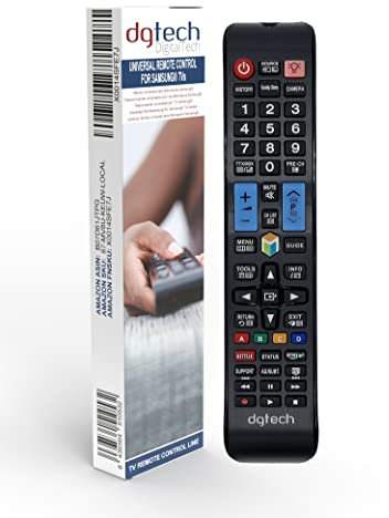 Digitaltech® - Télécommande Universel pour télévisions Samsung Smart 3D. Compatible avec Plus de 340 modèles de contrôleurs Samsung.