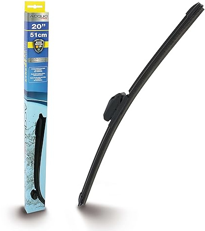 S SUMEX Escobilla Limpiaparabrisas para Coche Modelo Aquan51 Ultra Flex Series 20 51 cm 1 Unidad con 8 Adaptadores