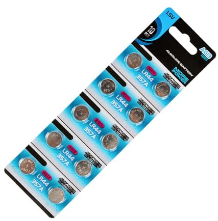 Avejjbaey Confezione da 10/20 AG13 LR44 1 55 V Alcaline Pulsante Cell Batteries Tasto Coin Batteria Per Calcolatrice Orologi Ultima Potenza