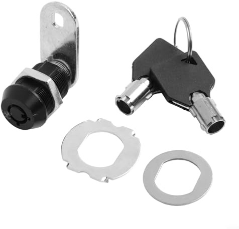 33mm Tubular Cam Lock with Reversible Cam and Double Keys for Mailbox Use