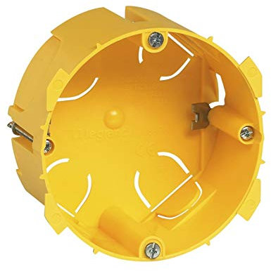 Legrand LEG89348 - Scatola di derivazione in cartongesso per presa 20/32 A, 1 postazione, profondità 40