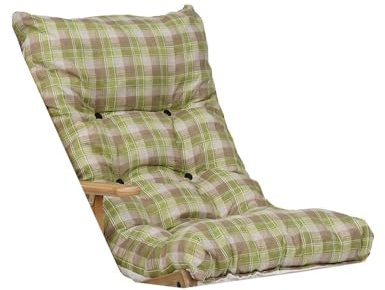 LIBEROSHOPPING.eu - LA TUA CASA IN UN CLICK Cuscino Imbottito di Ricambio per Poltrona Sedia Sdraio Harmony Relax, 105x55x14cm (Verde New)