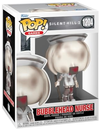 Funko Pop! Spel: Silent Hill - Bubblehead Nurse - Samlarobjekt vinylfigur - Presentidé - Officiella varor - Leksaker för barn och vuxna - Spelfans - Modellfigur för samlare