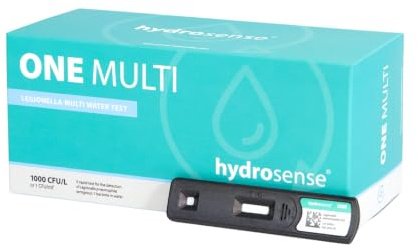Hydrosense ONE Multi Legionella-vattentest – Enkelt test för Legionella pneumophila sg1, nedre gräns för påvisning 1 000 KBE/L, enkel provtagning på plats