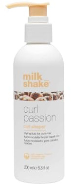 milk_shake Curl Passion Curl Shaper - Lifestyling Shaping Fluid for Curly Hair to Intensify Natural Texture | 6.8 fl oz (200 ml)
