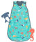 schlummersack Kinder Schlafsack Sommer 150 cm dünn Meerestiere | Sommerschlafsack 1.0 Tog 1 Tog Baby Schlafsack Sommer | Schlafsack Baby Sommer Frühling