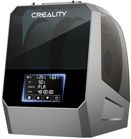 Creality Official Space PI Filament Dryer Plus, 3D Printer Filament Dryer Box with 360° Heating, 2 Rolls Upgraded Filament Dehumidifier for 1.75mm/2.85mm One-Key Setting Support PLA ABS PETG TPU