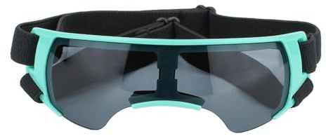 Hundsolglasögon, anti-dimma design hundglasögon UV-skydd för små till | medelstora hundraser, böjd hundsolglasögon, vindtät, dammsäker, snösäker, valpglasögon för utomhusridning körning