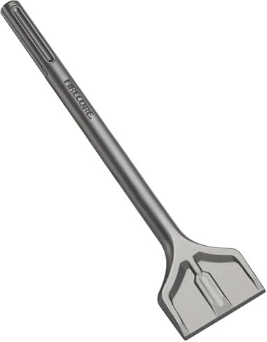 Firecore Cincel SDS MAX 300 x 75 mm, Cincel largo Plano de Acero 42CrMo, Chisel sds para Quitar Baldosas,Azulejos y Hormigón-Compatible Martillo Percutor sds max