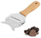 AOZBZ Professional Truffle Slicer, Chocolate Shaver, Cheese Cutter, Stainless Steel Vegetables Slicer, Wooden Handle