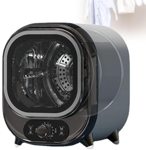 Piccola Asciugatrice, Condensatore Ventilato Da 5 Kg, Centrifuga Portatile E Compatta, Montaggio A Parete, Per Uso Su Bancone O A Parete, Asciugatrice Compatta(Electroplated blue)