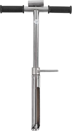 Stainless Steel Soil Sampler Probe Undisturbed Earth Borrower Soil Sampler with Ejector Foot Pedal for Lawn Garden