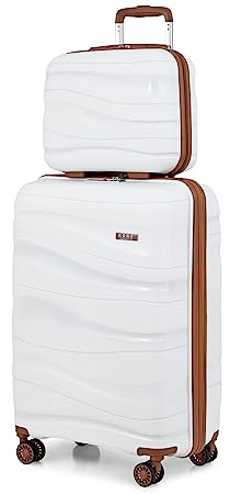 Kono Suitcase Set of 2, Lightweight Cabin Luggage with Travel Case