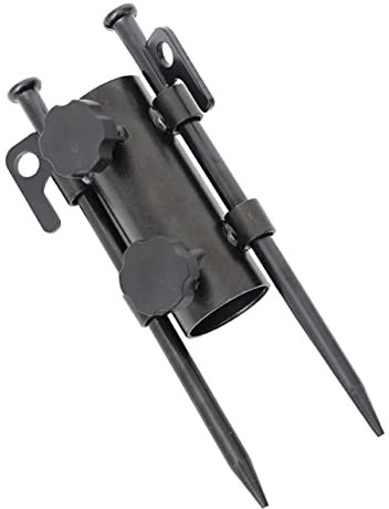 YARNOW Paragüero Resistente Soporte Multifuncional Portátil Base Metálica Accesorio De Sombrilla Anclaje para Caña De Acampar