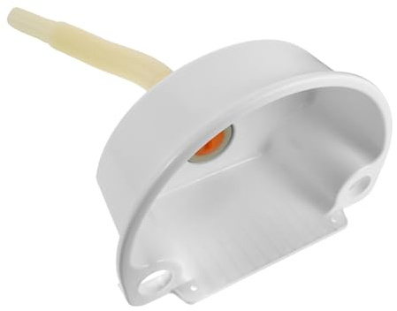 Gadpiparty Mini Lavabo Pequeños lavabos para pequeños baños de Pared de plástico Fregadero de la Pared de plástico Fregadero de Caravana el plastico Blanco