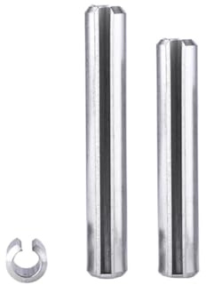 Perni a molla scanalati in acciaio inossidabile, GB879 Perni elastici for involtini primavera con intaglio Acciaio inossidabile 304 Misure multiple 60 pz(25mm,M2 - 20pcs)