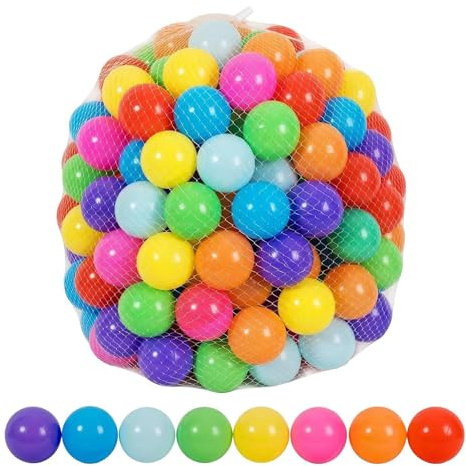 Bollar för Barns Bollhav 50-delars Återanvändbara Leksaker | 6,99 cm Stressbollar för Lekrum Hage Tält Lekhus Pool Födelsedagspartydekoration