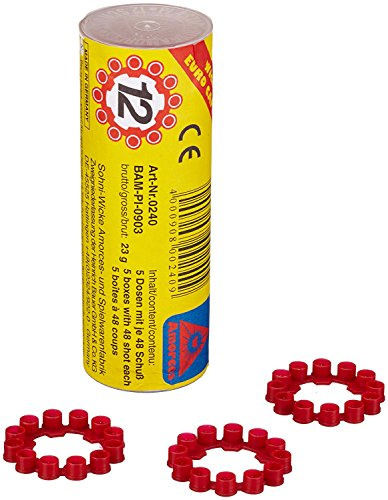 Sohni wicke 0240 amorces de 12 coups Bague munitions (10 rouleaux = 2400 Feu)