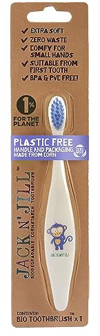 Jack And Jill Cepillo Dientes Monkey Nuevo 2020 20 gr