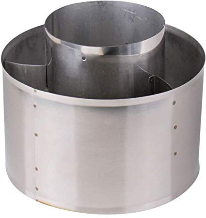 Kamin Regenhaube Edelstahl Schornsteinabdeckung Kaminabdeckung Schornsteinaufsatz Kaminaufsatz Schornsteinhaube Mit Vogelschutz Vogelschutzgitter Für Kamine Kaminhaube Regen Wind,14cm