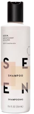 SEEN Shampoo - Scented - Non-Comedogenic Hair Shampoo- Dermatologist-Developed - Safe for Sensitive & Acne Prone Skin