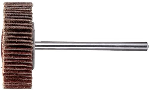 LUKAS-ERZETT 10 x Fächerschleifer SFE universal 80x30 mm Schaft 6 mm Korund Korn 80-21,5x13x11,5cm