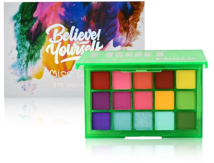 15 Couleurs Palette de Fard à Paupières, Palettes de Maquillage pour les Yeux Longue Durée, Ombre à Paupière Scintillante et Mate, Palette D'ombres à Paupières, Créez un Superbe Maquillage pour Yeux
