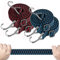 4 Pcs Bungee Cords with Hooks, 3cm/1.2 x 1m Adjustable Bungee Straps with Hooks, Bungee Cord, Heavy Duty Elastic Straps Ropes for Car Truck Bicycle Rack Roof Rack Luggage Tarp Camping Tent Fixings