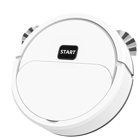 Robot Aspirapolvere – Lavapavimenti Automatico Multifunzionale 1000pa | Robotico Intelligente, Evita Gli Ostacoli, Pulitore Portatile Per Pavimenti Duri, Moquette, Di Animali Domestici, Pul