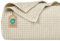 PHF 100% Baumwolle waffledecke Kuschedecke 220x240cm, leicht & atmungsaktiv, perfekt für den Sommer - Oeko-TEX® Zertifiziert - Hotelwäschequalität - Ideal für Sofa Couch Bett, Linen