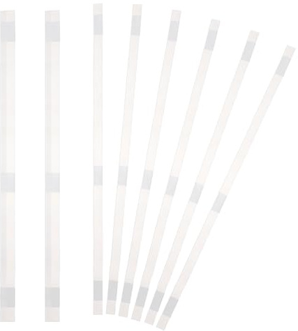 PATIKIL 20Pcs Bandes De Colle Thermofusible Pour Reliure, 11.2 Pouces 9mm Bandes De Résine Thermofusible Pour Réparation De Livres Reliure D'Albums Photos Et Fichiers