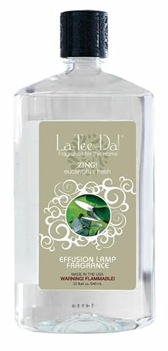 La-Tee-Da Effusion and Fragrance Lamp Oil Refills - 32 oz - ZING