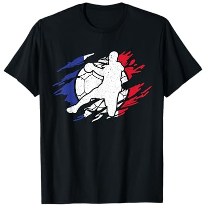 Handballeur France Handball Maillot Cadeau Handball T-Shirt