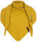 KNIT FACTORY - Lola Dreieckstuch - Fein Gestrickter Damen Schal - Tuch Schal - Für Frühling und Sommer - Baumwollmix - Mango - 190x85 cm