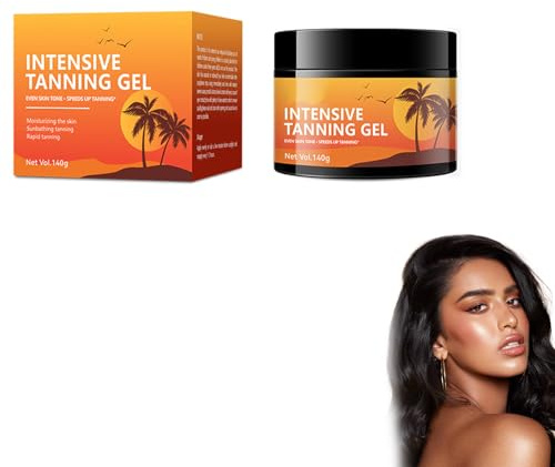 Autobronceadora Natural Bronzer 140g, Crema bronceadora, Autobronceador para el cuerpo con efecto inmediato y de larga duración, efecto natural y bronceado duradero, con guante aplicador, foundation