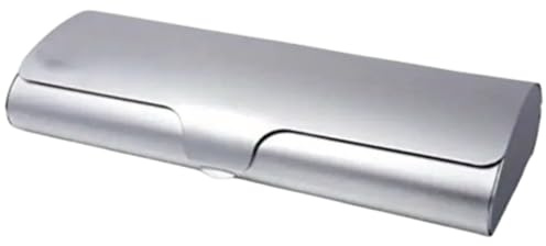 Boolavard Aluminum Glasses Case Hard Shell Eyeglass Case Ultra-Light Big Size Box Frosted Matte Eyeglasses Case 156x60x28mm