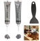 Laminat Reparaturset, Parkett Reparaturset, 2 Farben Holz Reparaturset, Holzreparaturmasse für Reparatur von Kratzer, Rissen, Verfärbungen für Holzschrank, Boden, Tür und Tischoberflächen