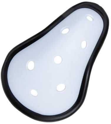 HEMOTON Protettore Inguinale Protezione ad Alto Impatto per Ragazzo Ragazza in Pp Bianco Comfort Elevato per Boxe e Calcio per Allenamento e Sport di Contatto