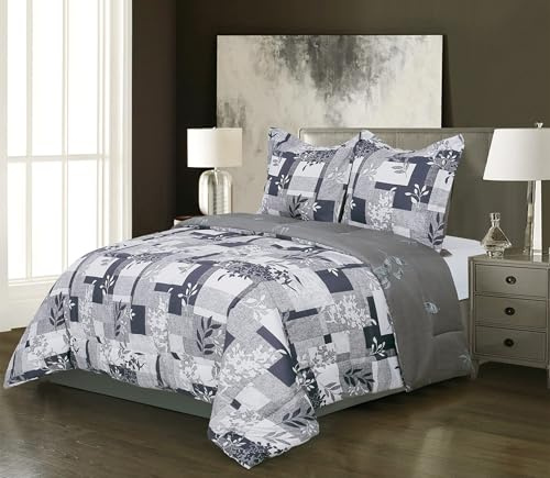 Fanny & Céline Couette Chaude 600 GSM 220x240cm+65x65cmx2 Confortable Douceur extrême EL-2022-038