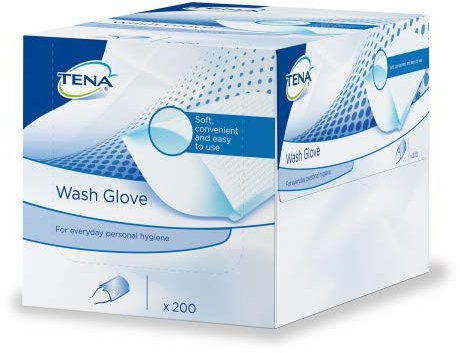 Tena Wash Glove Lot de 1200 gants sans film de protection