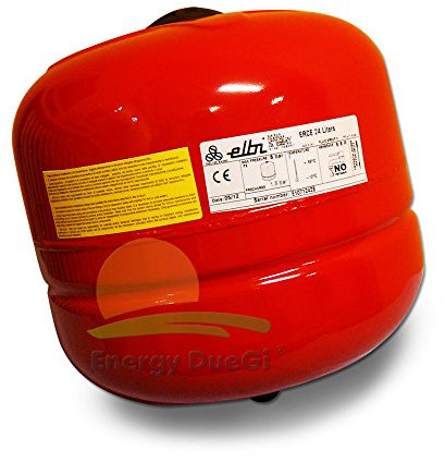 Elbi vaso polmone espansione riscaldamento 24 litri a membrana fissa