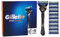 Gillette ProGlide Nassrasierer Herren, Rasierer + 10 Rasierklingen mit 5-fach Klinge, Geschenk für Männer, schwarz/blau