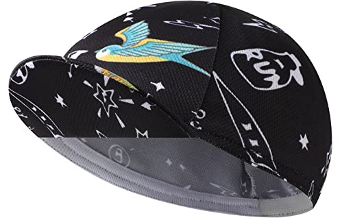 Bikingbros Black Cycling Cap
