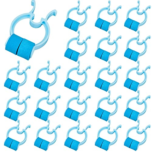 Nose Stop Clips Nasal Nose Stopper Clips Plastic Foam for Emergency or Accident (300 Pieces)